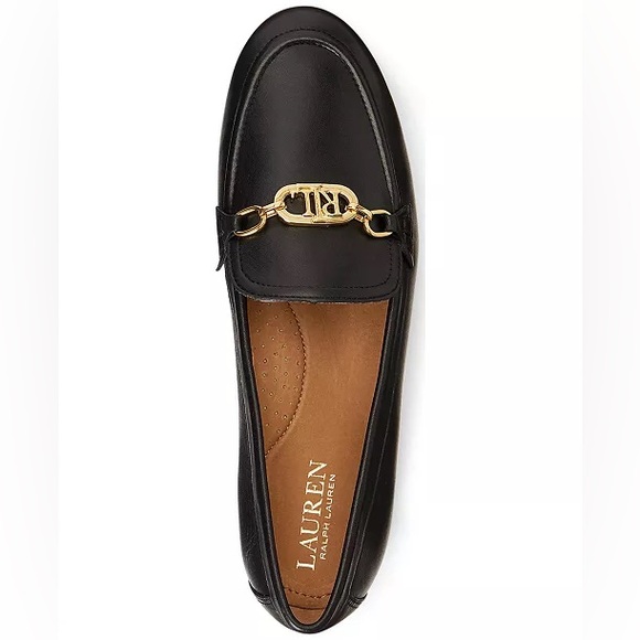 Lauren Ralph Lauren Averi Nappa Leather Loafer Size 6 - Picture 2 of 6